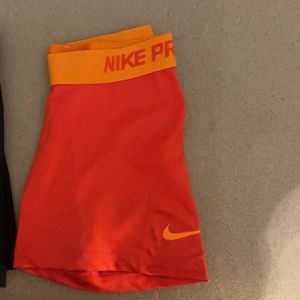 Nike women’s pro shorts